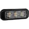 Buyers Products 3 1/2 Inch Wide Angle Tri-Color LED Strobe Light, Amber/Green/Clear 8890929 - alternate 4
